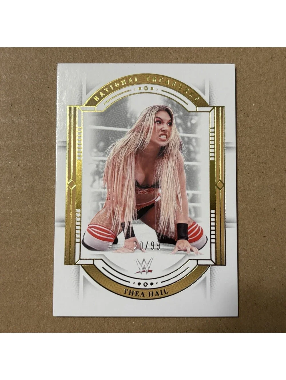 2024 Panini National Treasures - Thea Hail #96 - #/99